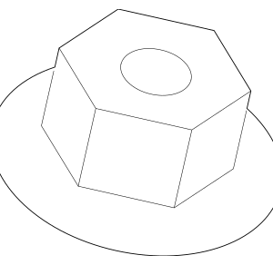 Lower Ball Joint Nut - BMW (32-10-6-788-407)