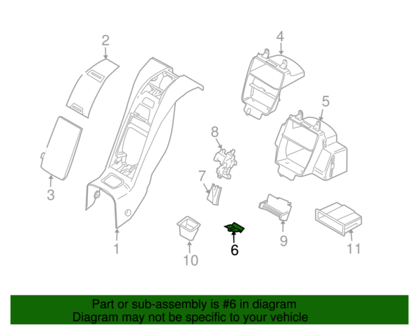 Lower Cover - BMW (51-46-7-051-879) - Image 2