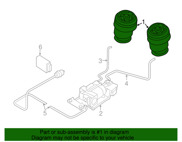 Air Spring - BMW (37-12-6-795-013) - Image 2