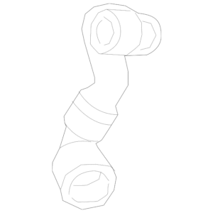 Engine Coolant Hose - BMW (11-53-8-611-277)