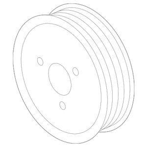 Power Steering Pump Pulley - BMW (32-42-7-582-944)