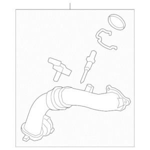 Air Tube - BMW (13-71-8-601-684)
