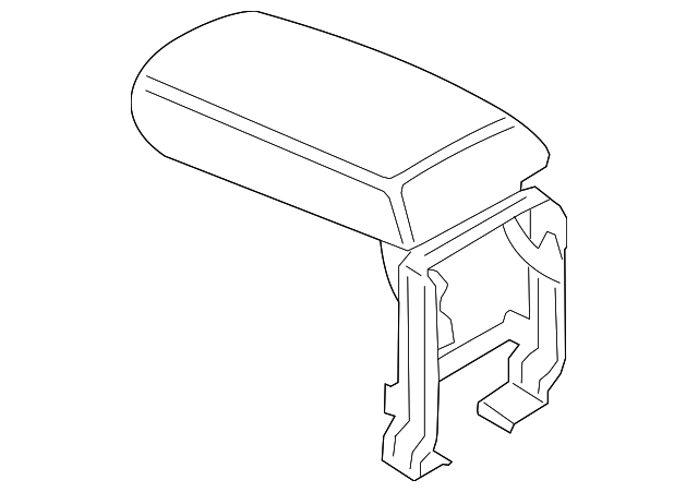 Armrest - BMW (51-16-9-216-670)