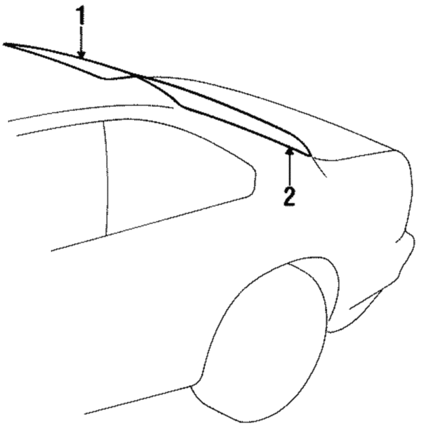 Weatherstrip - BMW (51-31-8-108-044)