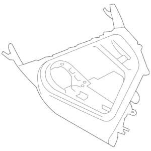 Center Panel - BMW (51-16-9-284-827)