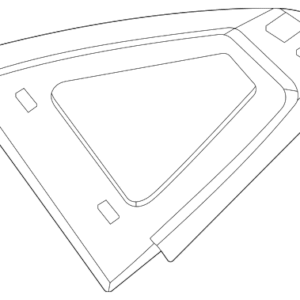 Quarter Glass - BMW (51-37-7-483-158)