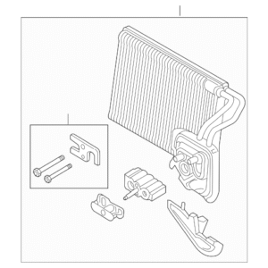 Evaporator Core - BMW (64-11-9-382-873)