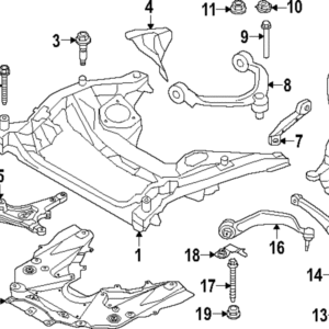 Steering Knuckle - BMW (31-21-6-898-321)
