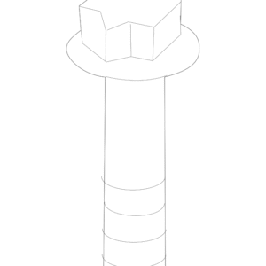 Trans Mount Bracket Mount Bolt - BMW (22-32-6-865-848)