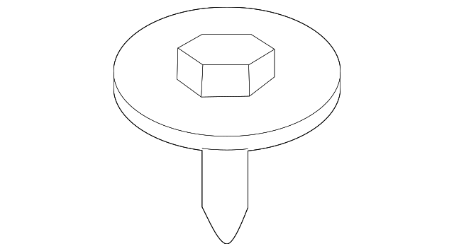 Bumper Cover Support Rail Bolt - BMW (07-14-9-213-164)