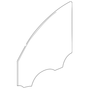 Door Glass - BMW (51-33-7-347-646)