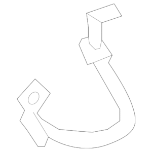 Hinge Strap - BMW (51-24-7-273-679)