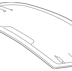 Back Glass - BMW (51-31-7-475-012)