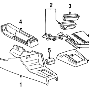Shift Panel - BMW (51-16-1-934-996)