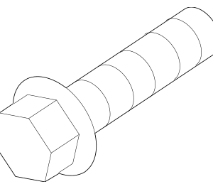 Upper Control Arm Bolt - BMW (07-11-9-907-882)