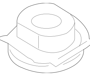Upper Control Arm Retainer Nut - BMW (31-10-6-866-023)