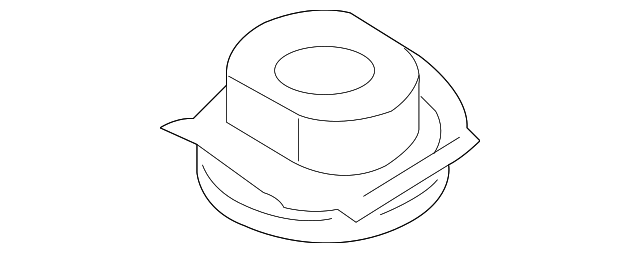 Upper Control Arm Retainer Nut - BMW (31-10-6-866-023)