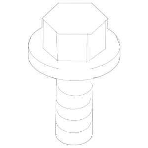Suspension Cross-Member Bolt - BMW (07-11-9-909-606)