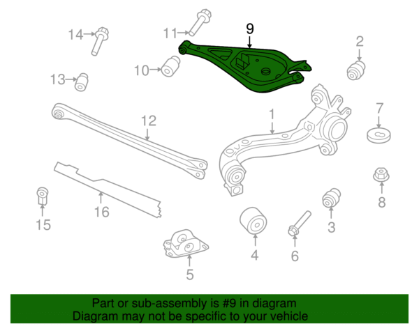 Upper Control Arm - BMW (33-32-6-786-708) - Image 2