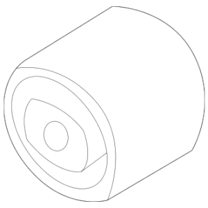 Suspension Cross-Member Rubber Mount - BMW (33-17-6-770-825)