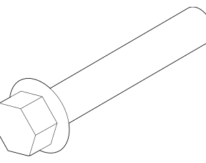 Rear Lower Control Arm Bolt - BMW (31-30-3-450-534)