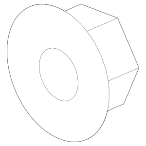 Lower Control Arm Nut - BMW (33-30-6-771-102)