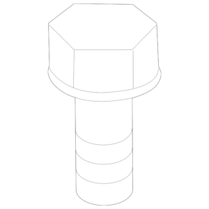 Support Bracket Mount Bolt - BMW (33-30-6-760-652)
