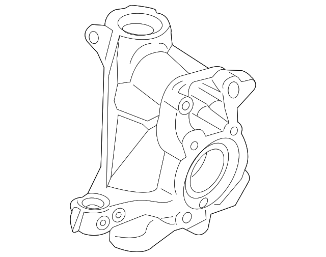Steering Knuckle - BMW (31-21-6-882-596)