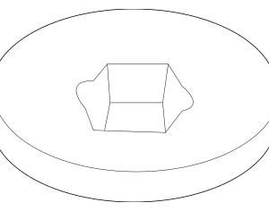 Lower Control Arm Adjust Cam - BMW (33-30-6-874-239)