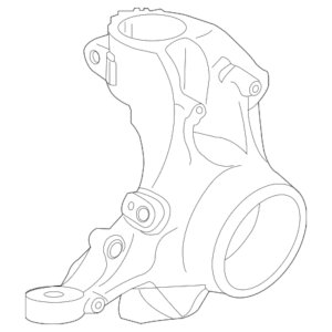 Knuckle - BMW (31-21-6-768-316)