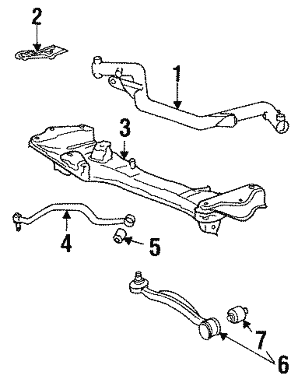 Suspension Control Arm - BMW (31-12-1-141-098)