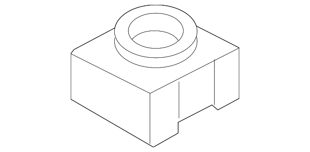 Front Control Arm Nut Plate - BMW (31-10-6-867-397)
