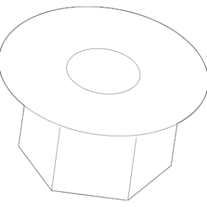 Hex Nut With Flange 889520 - BMW (07-14-6-875-114)