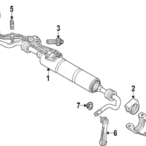 Stabilizer Bar Screw - BMW (07-12-9-908-644)