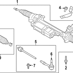 Strap Screw - BMW (07-14-7-317-732)