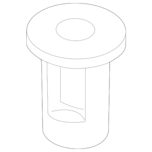 Ft Fender Liner Retainer Nut - BMW (07-14-7-201-307)