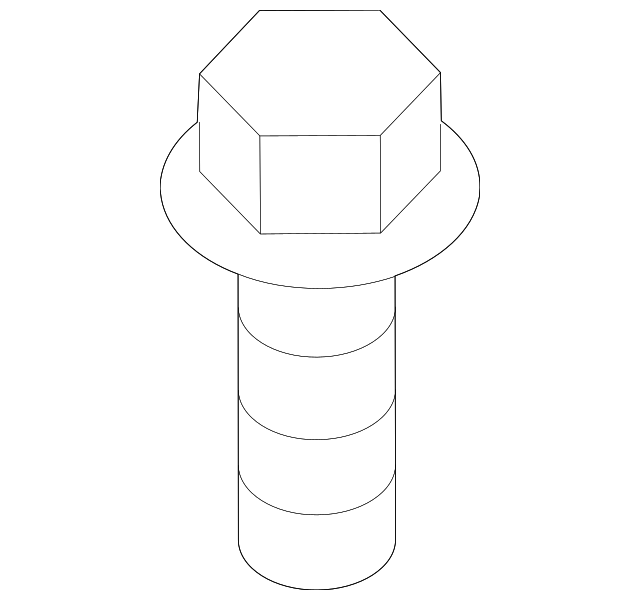 Rear Brace Screw - BMW (07-11-9-906-938)