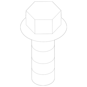 Front Brace Bolt - BMW (31-10-6-861-942)