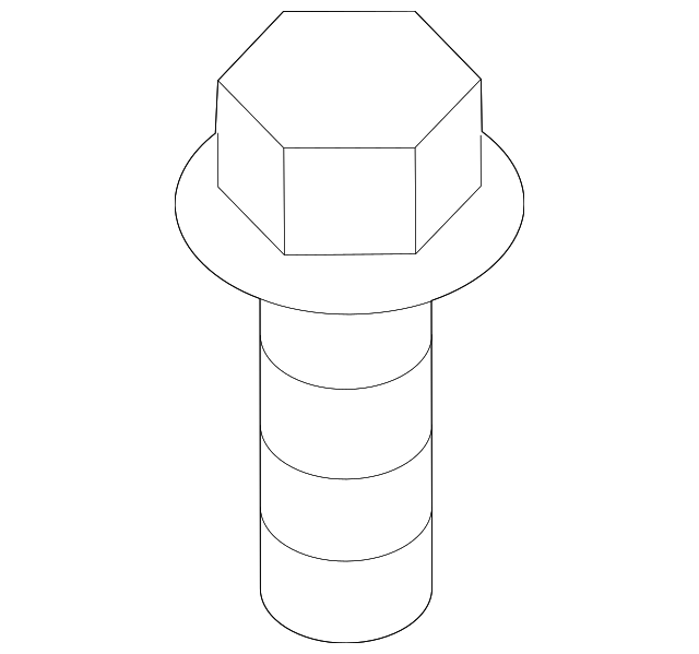 Front Brace Bolt - BMW (31-10-6-861-942)